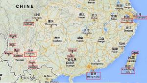 002 - Carte Chine